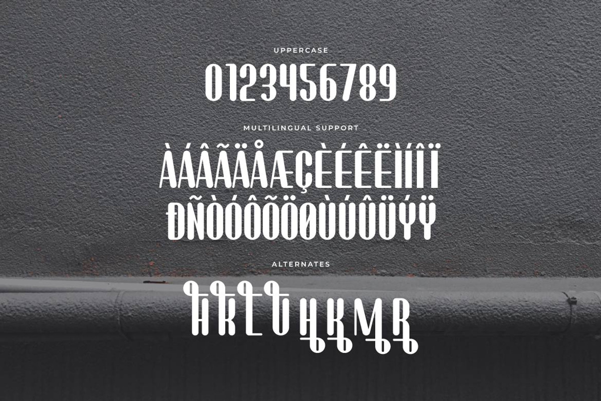 Coatlink – Rounded Condensed Font, a Sans Serif Font by Artiveko (Photo 3 of 8)