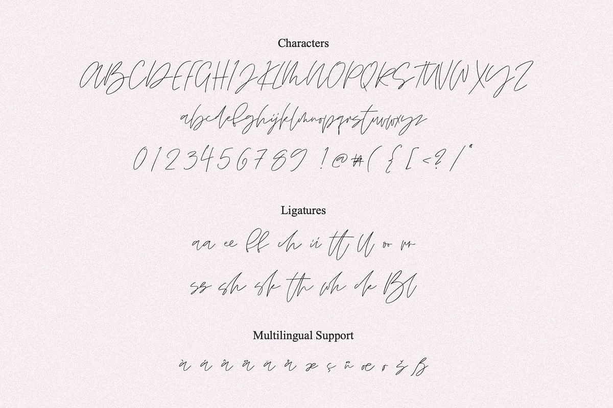 BLONDIE SCRIPT, a Handwritten Font by supfonts (Photo 8 of 8)