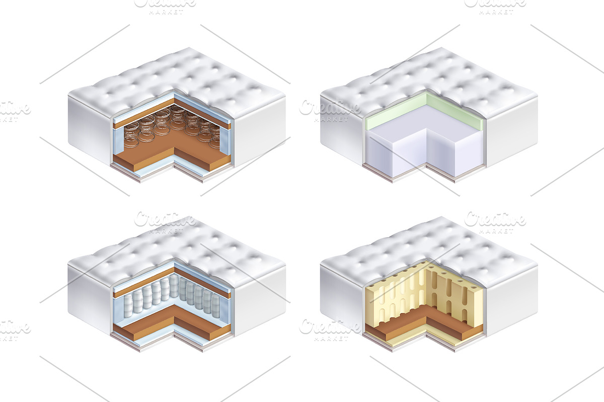 Orthopedic Mattress Vector Set, a Healthcare Illustration by Zonda (Photo 13 of 14)