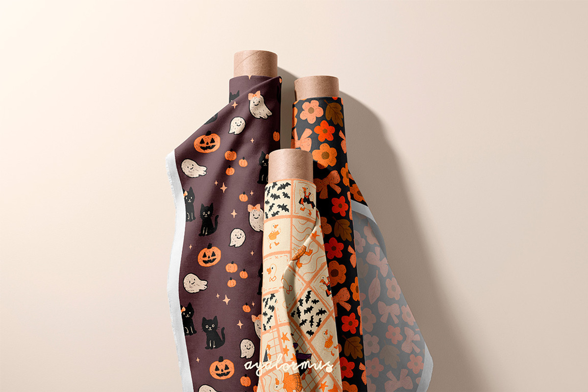 Whimsical Halloween Collection, a Pattern Graphic by AyaLormus (Photo 7 of 10)