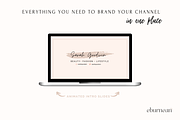 Beige Canva Youtube Branding Kit, a Social Media Template by Studio Eburnean (Thumbnail 3 of 5)
