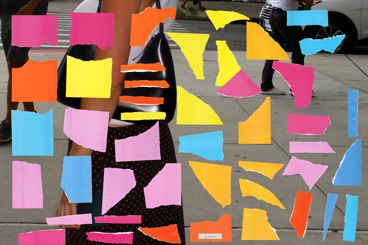 Torn Color Papers, a Texture Graphic by Feelsoul (Photo 10 of 10)