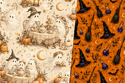 Halloween Digital Paper, a Texture Graphic by Printable Design Store (Thumbnail 2 of 4)