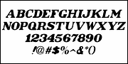 Solid Stencil JNL, a Font by Jeff Levine Fonts (Thumbnail 5 of 5)