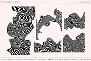 Wavy Stripe Texture & Distorted Line, a Texture Graphic by Oksana Trygub (Thumbnail 9 of 14)