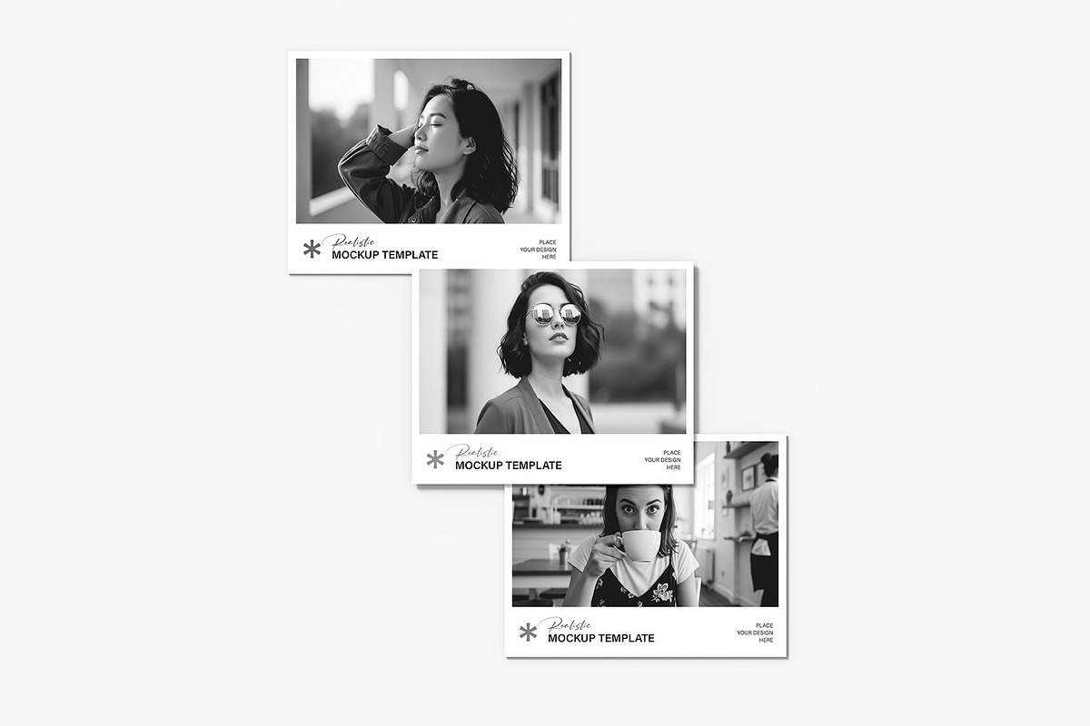 Modern Polaroid Photo Mockup Bundle, a Product Mockup by graphypix (Photo 4 of 4)
