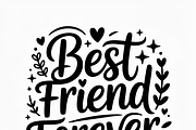 20 Best Friend SVG Bundle, an Object Graphic by himelgfx (Thumbnail 5 of 7)