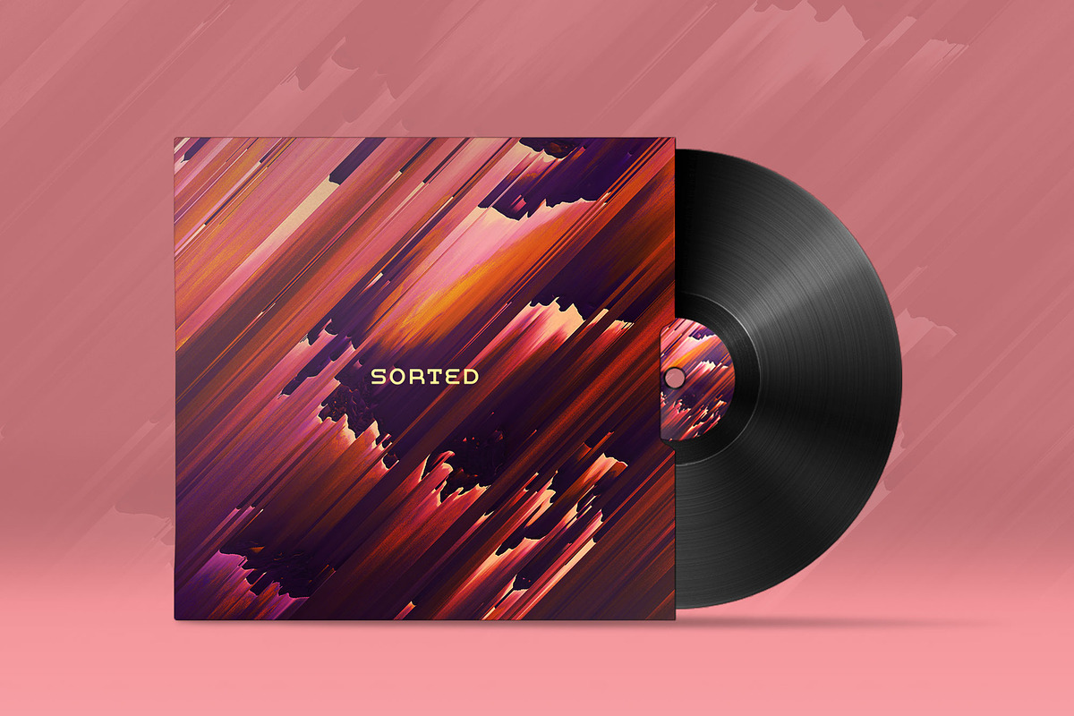 Sorted: 12 Pixel Sorted Textures, a Texture Graphic by Chroma Supply