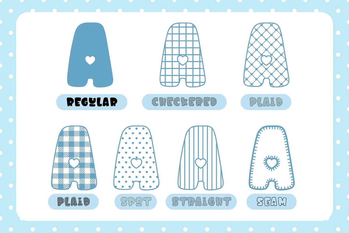 Fox Sewing 7 Fonts Style, a Handwritten Font by Fox7 By Rattana (Photo 2 of 13)