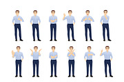 Business young man kit, a Person Illustration by Volha Hlinskaya (Thumbnail 3 of 6)