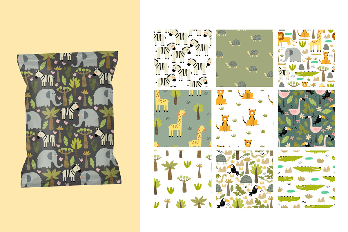 African Animals, a Graphic by AnnieArt (Photo 4 of 6)