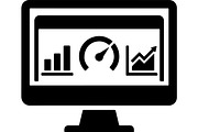 Business Dashboard & Analytics Icon, a Technology Illustration by abu67222 (Thumbnail 10 of 13)