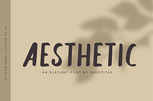 Aesthetic Font