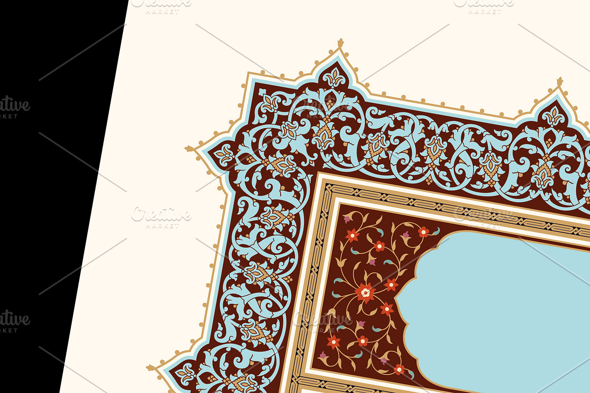 Premium A4 Floral Frame, a Templates & Theme by Azat1976 (Photo 2 of 2)