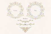 Valley Dreams Vintage clipart, a Decorative Illustration by Ekaproeka (Thumbnail 6 of 7)