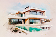 Artistic Watercolor Paint Effect, an Action Add-On by liptouse (Thumbnail 12 of 12)