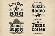 Texas Pride, a Serif Font by Wow Magic (Thumbnail 2 of 9)