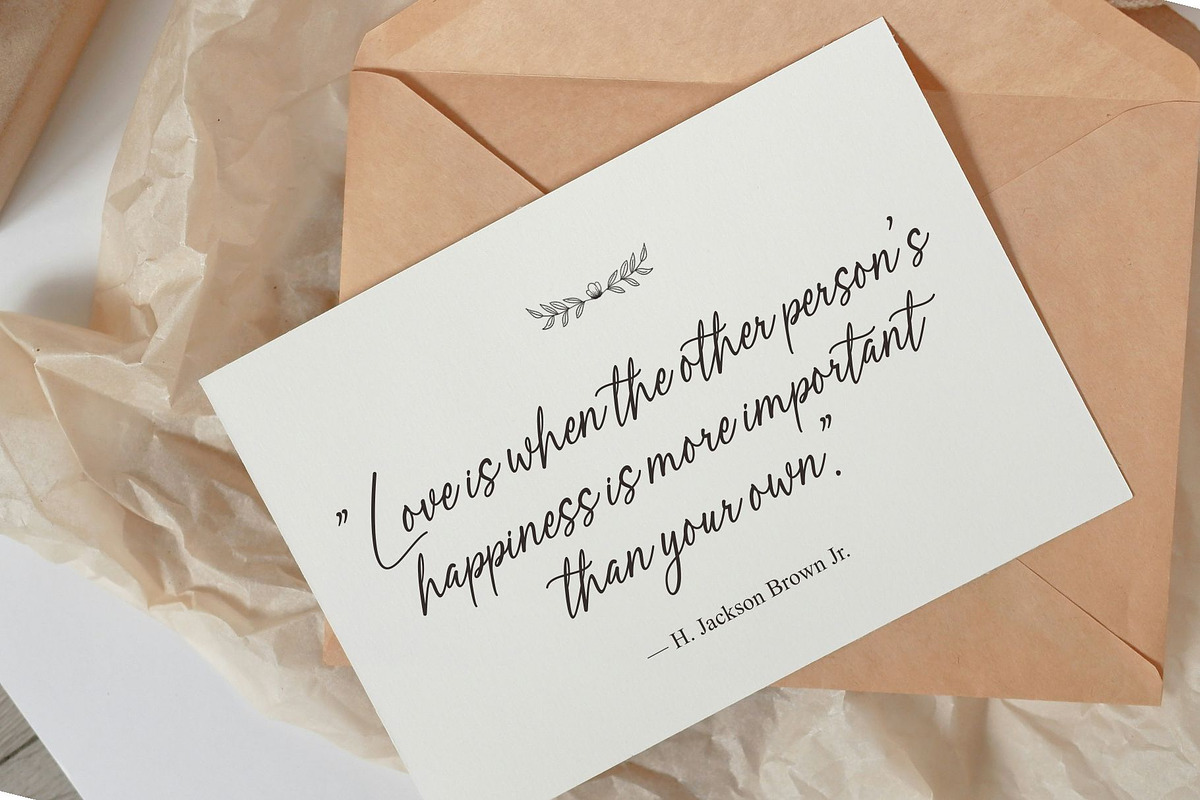 Herathine - Elegant Script, a Script Font by MJB Letters (Photo 5 of 10)