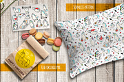Cute unicorns. Hand drawn set, an Object Graphic by Alena Kaz (Thumbnail 4 of 7)