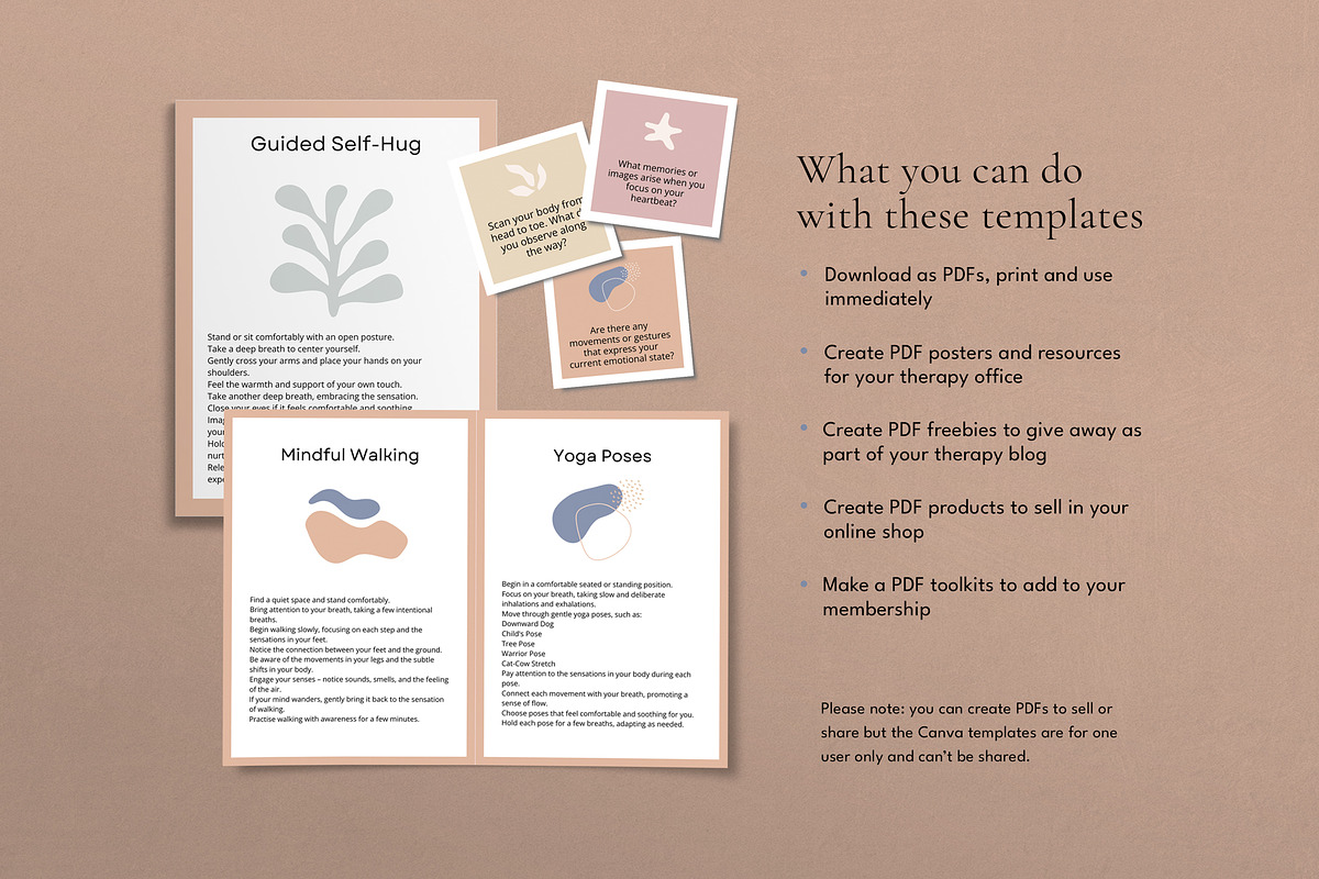 Somatic Therapy Canva Flashcards, a Templates & Theme by Miri Campbell (Photo 8 of 10)