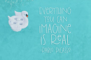 Brolly Fight, a playful wonky font, a Handwritten Font by Rachel White Art (Thumbnail 4 of 12)
