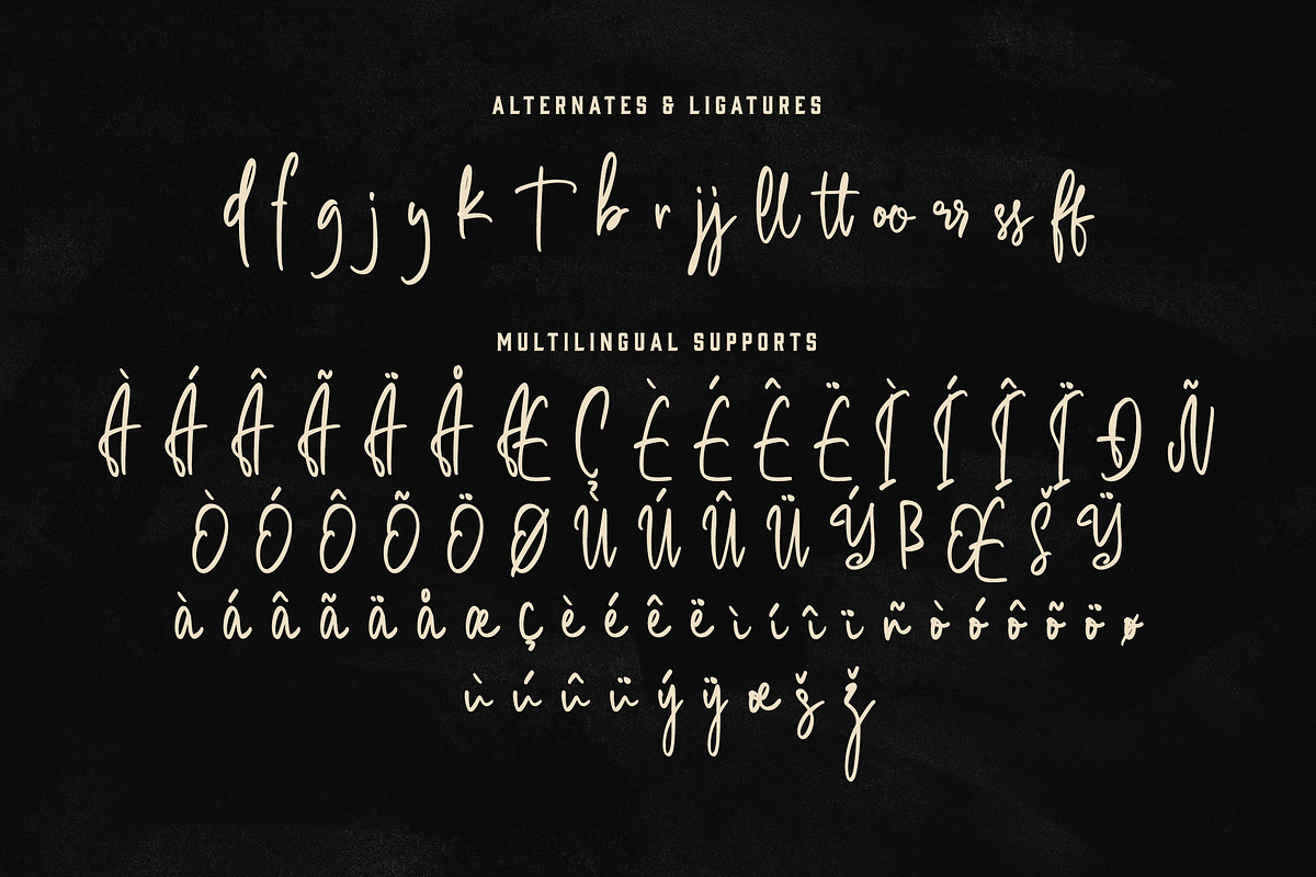 Bonehead Script Font, a Script Font by Geelator Studio (Photo 12 of 12)
