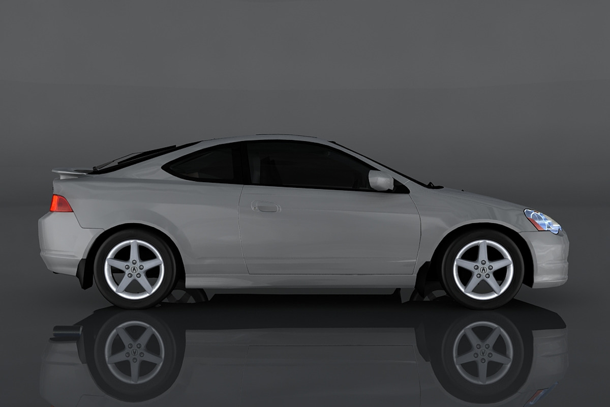 Acura RSX Type-S, a Cars & Vehicle 3D Model by valtriiu (Photo 4 of 12)