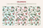 Rosehip Elegant Romantic Pattern, a Pattern Graphic by Mariia Kovalchuk (Thumbnail 9 of 13)