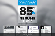 Best Selling Resume/CV Big Bundle, a Resume Template by ThemeDevisers (Thumbnail 4 of 5)