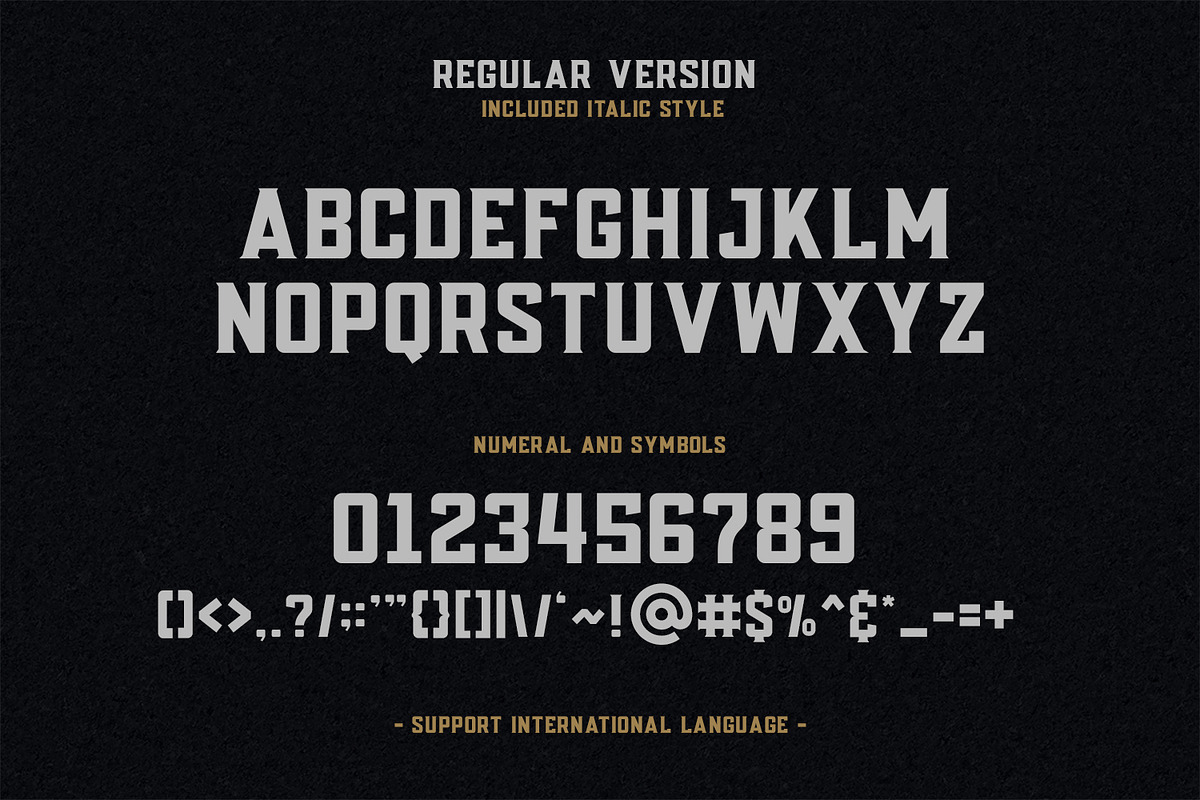 Posey - Vintage Type | 4 Font Files preview 4