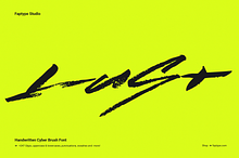 Lust | Handwritten Cyber Brush Font