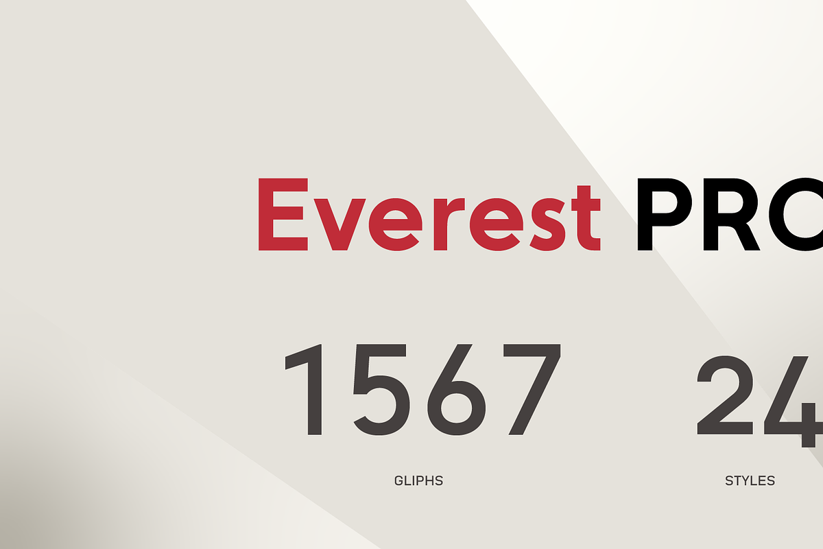 Everest Pro, a Font by NicolassFonts (Photo 2 of 10)