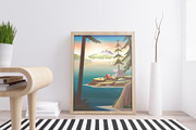 Summer mountain lake landscape, a Wallpaper Graphic by VectorVision (Thumbnail 4 of 11)