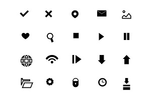 social icons set collection, an Outline Icon by nicollr's store