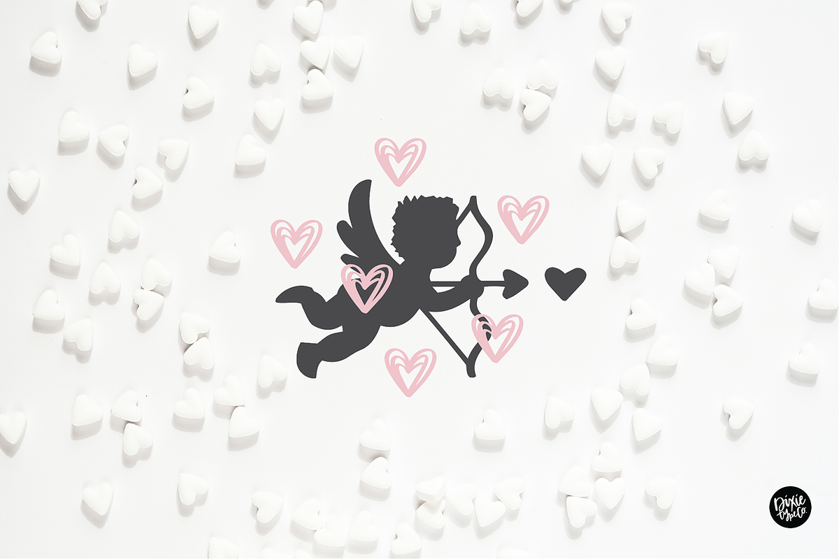 Valentine's Day Dingbats, a Symbol Font by Blush Font Co. (Photo 5 of 6)