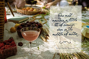 Whimsical script font Peach Sunday, a Script Font by TD fonts (Thumbnail 7 of 9)