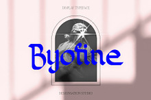 Byofine Gothic Display Typeface