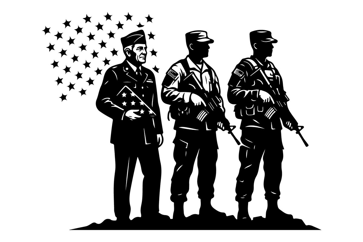 Military Heroes Group, an Object Graphic by Gfx_Store (Photo 15 of 16)
