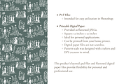 Dog Toile de Jouy Pattern, a Background Graphic by Hughes Studio (Thumbnail 7 of 8)
