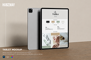 Tablet Mockup, an iPad Mockup by Hubzway (Thumbnail 1 of 2)
