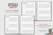 2024-2027 Ultimate Planner Bundle, a Stationery Template by MNT-Creator (Thumbnail 3 of 9)