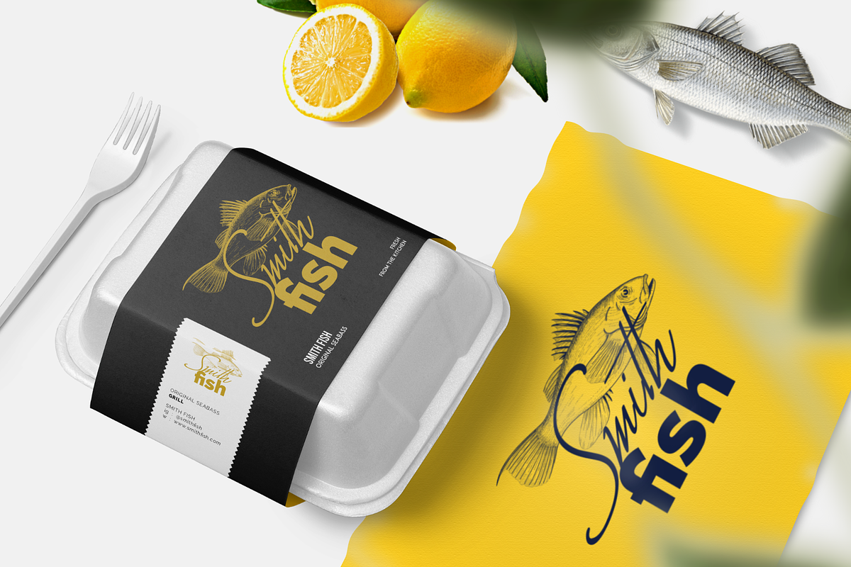 Ocean Fish Logo Vector, a Branding & Logo Template by AtasLayar