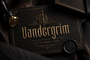 Vandergrim, a Blackletter Font by Wow Magic (Thumbnail 5 of 6)