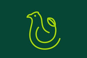 egg chicken farming business logo, a Branding & Logo Template by devastd