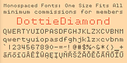 Dottie, a Font by Ingrimayne Type (Thumbnail 2 of 5)