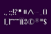 Vividora | Geometric Display Font, a Sans Serif Font by OneTen The Studio (Thumbnail 3 of 5)