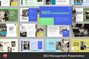 SEO Management Powerpoint, a Presentation Template by Fit-tee (Thumbnail 1 of 2)