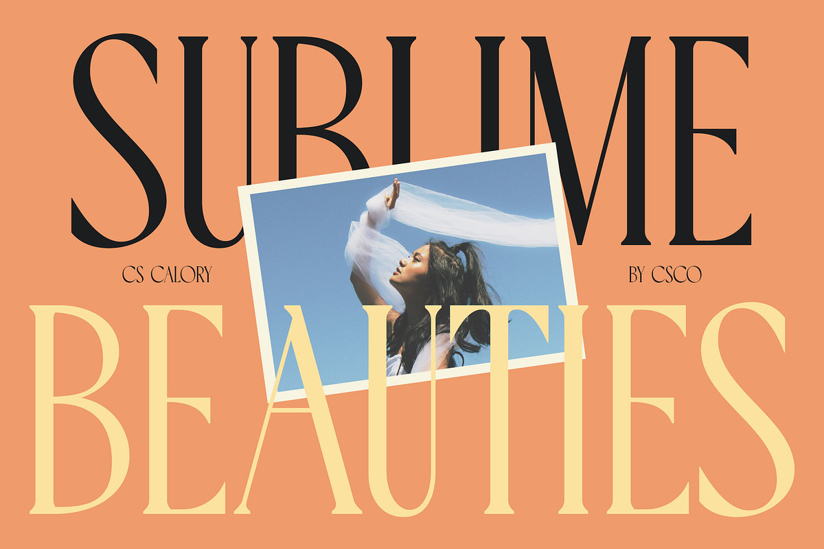 CS Calory – Elegant Font, a Serif Font by Craft Supply Co. (Photo 2 of 8)