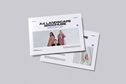 A4 Landscape Mockup, a Books & Magazine Mockup by Twins_studio926 (Thumbnail 1 of 5)