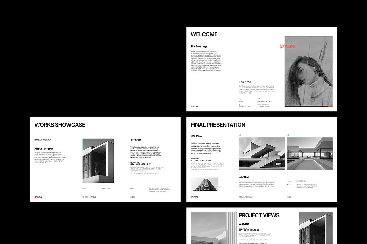 Modern Architecture Portfolio Design, a Presentation Template by Templeste (Photo 3 of 6)